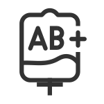 Blood Ab P SVG Icon